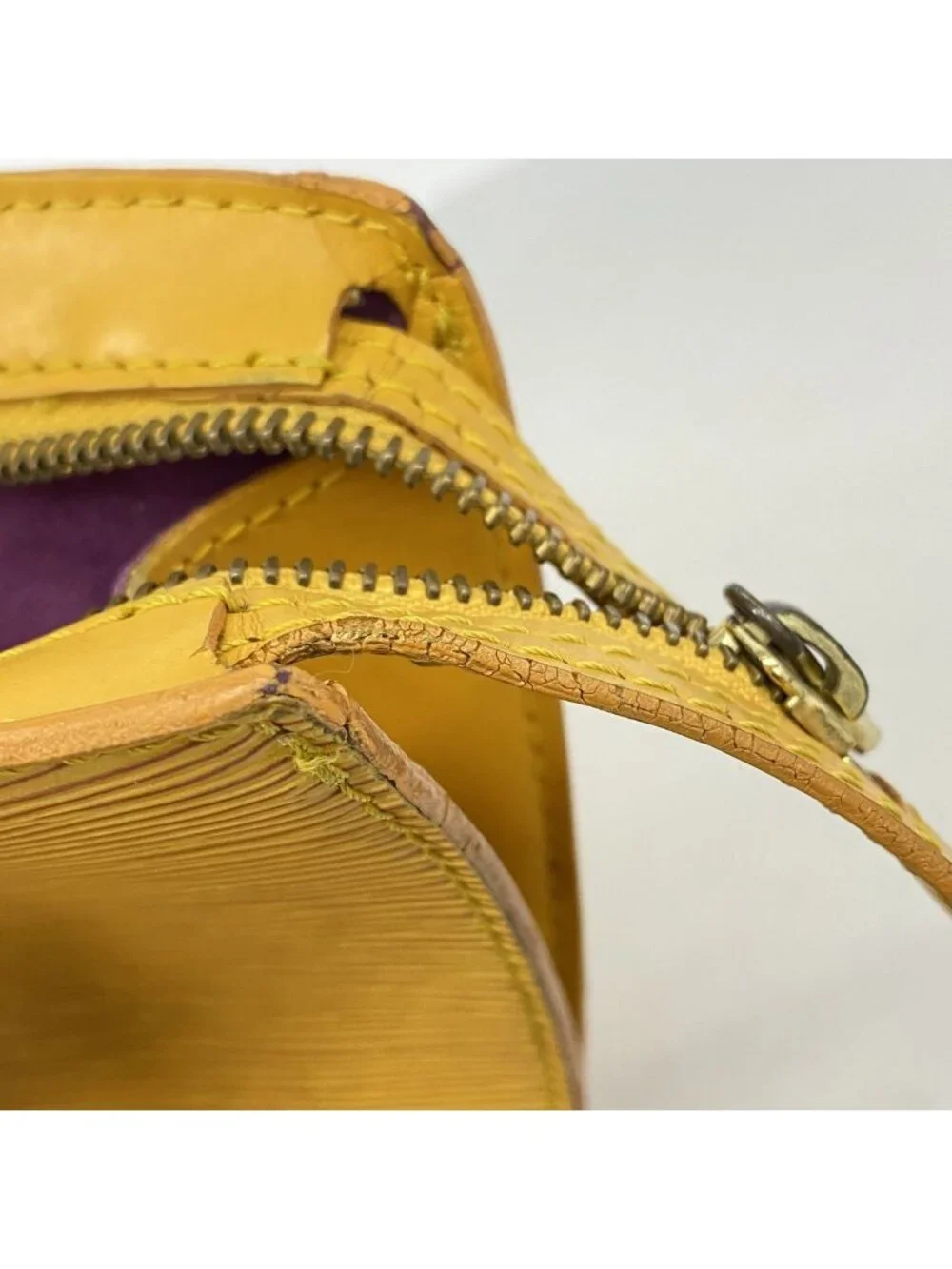 Louis Vuitton Handbag Epi Saint Jacques Jaune